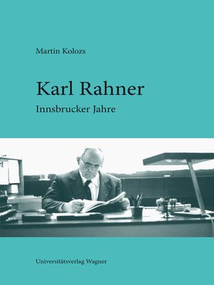 cover image of Karl Rahner